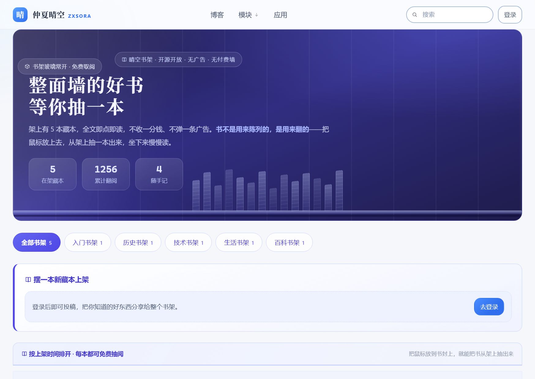 文库模块